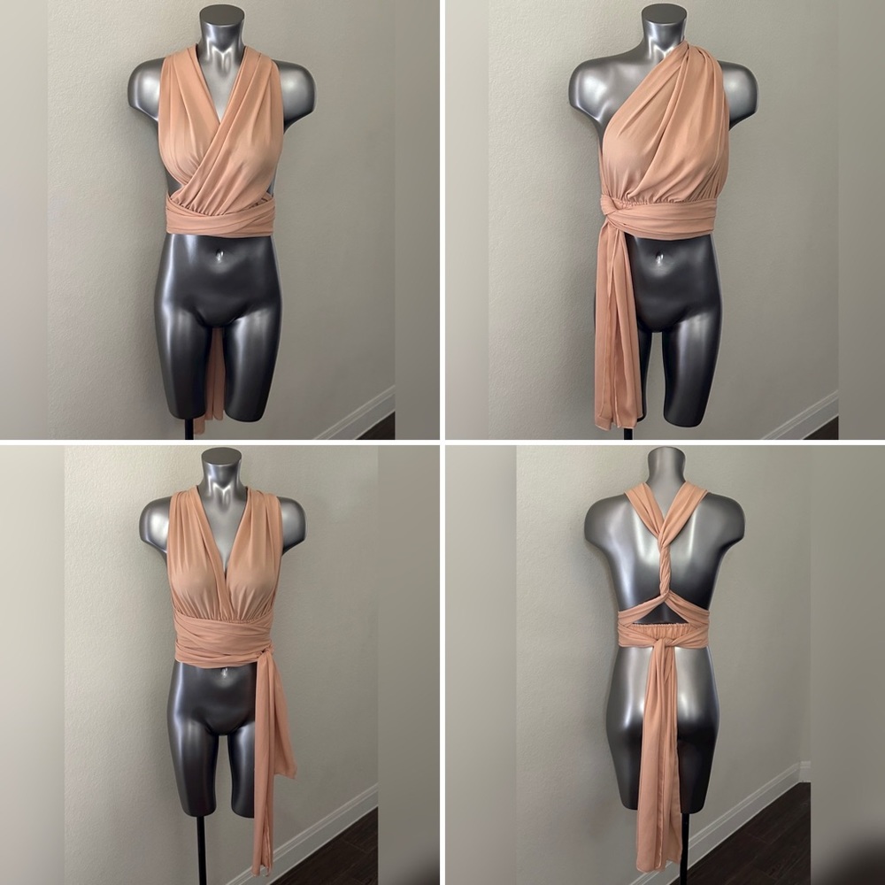 NWT Lioness X Revolve Multi-Way Crop